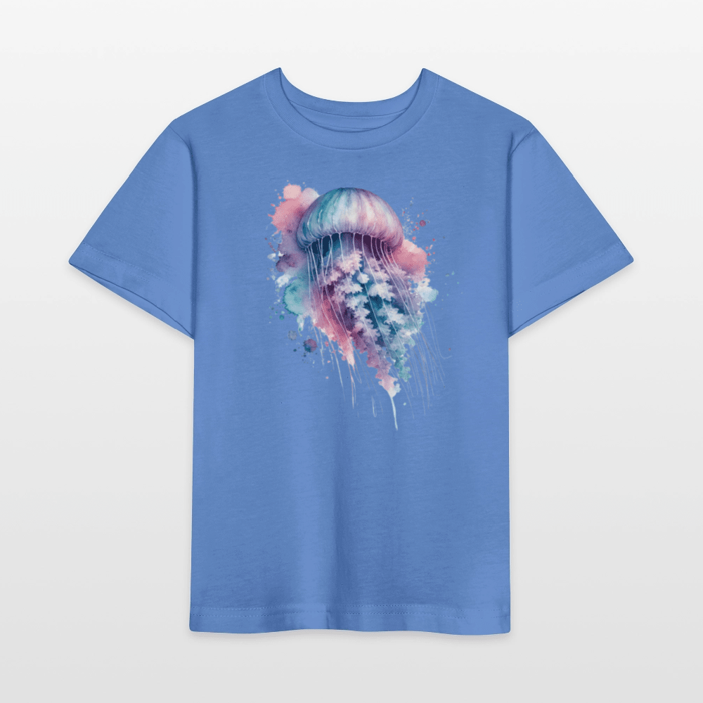 Organic Cotton Kids T-Shirt (Watercolour Jellyfish) - Tiny Tugz™
