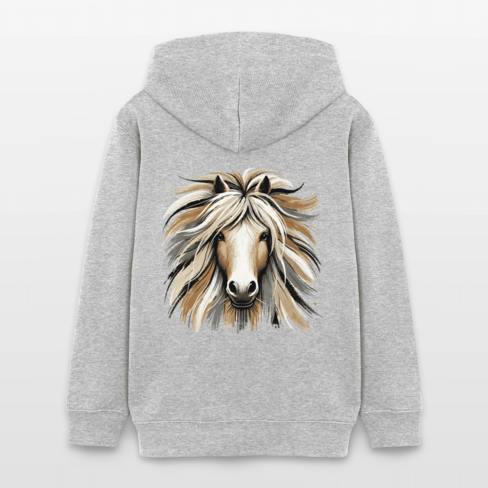 Organic Cotton Teen Hoodie (Canvas Art Horse) - Tiny Tugz™