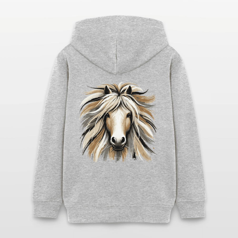 Organic Cotton Teen Hoodie (Canvas Art Horse) - Tiny Tugz™