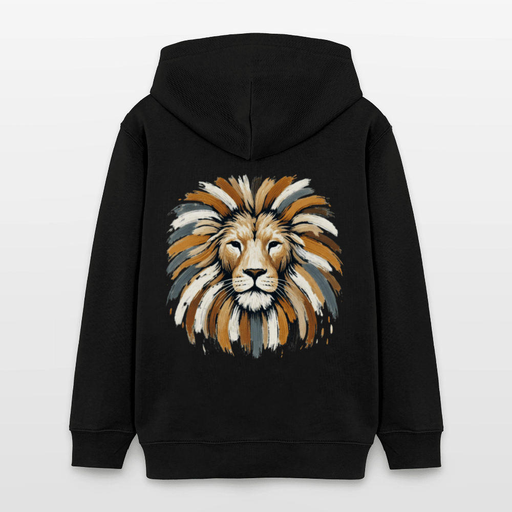Organic Cotton Teen Hoodie (Canvas Art Lion) - Tiny Tugz™