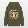 Organic Cotton Teen Hoodie (Canvas Art Lion) - Tiny Tugz™