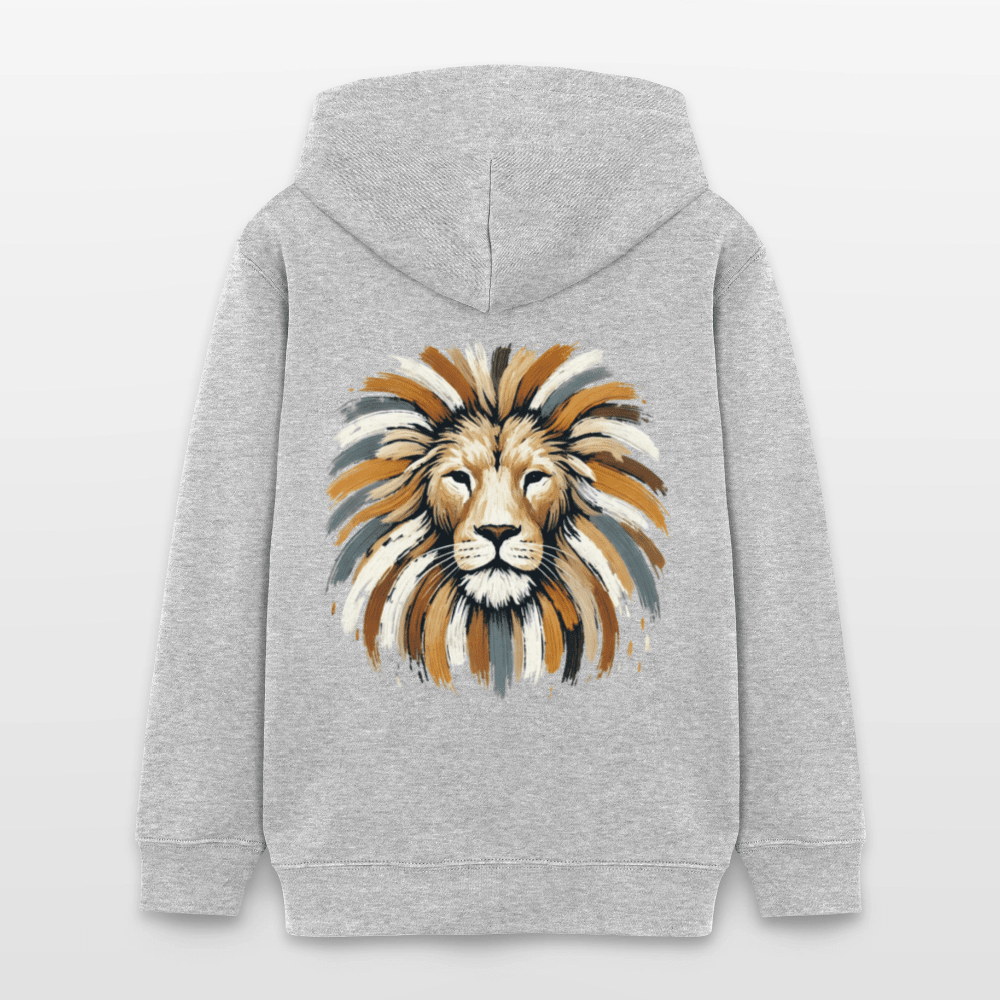 Organic Cotton Teen Hoodie (Canvas Art Lion) - Tiny Tugz™
