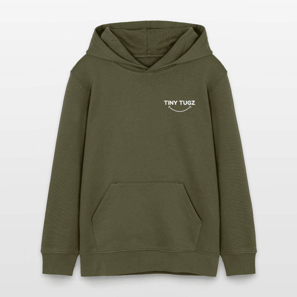 Organic Cotton Teen Hoodie (Canvas Art Wolf) - Tiny Tugz™