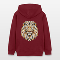 Organic Cotton Teen Hoodie (Mosaic Art Lion) - Tiny Tugz™