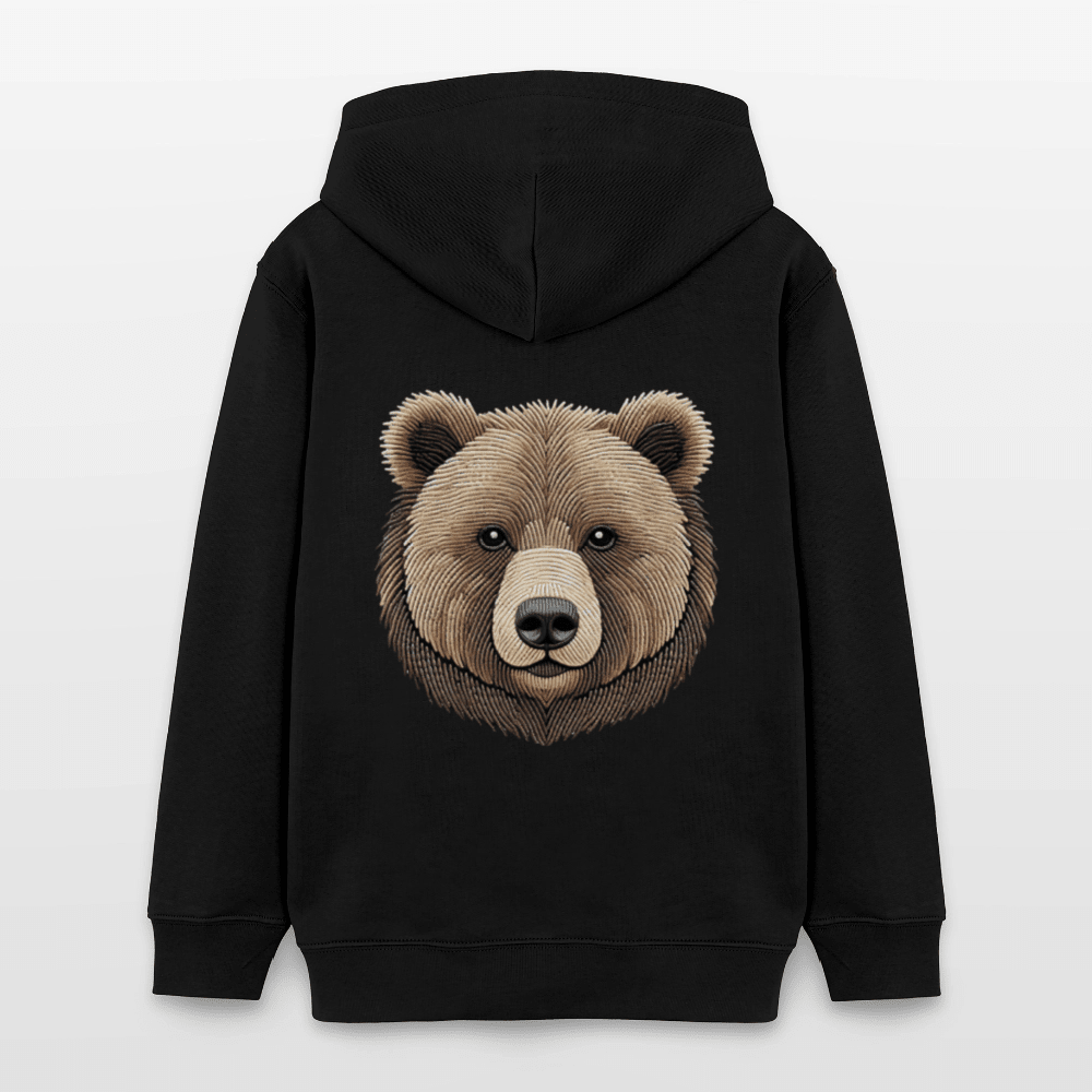 Organic Cotton Teen Hoodie (Thread Art Bear) - Tiny Tugz™