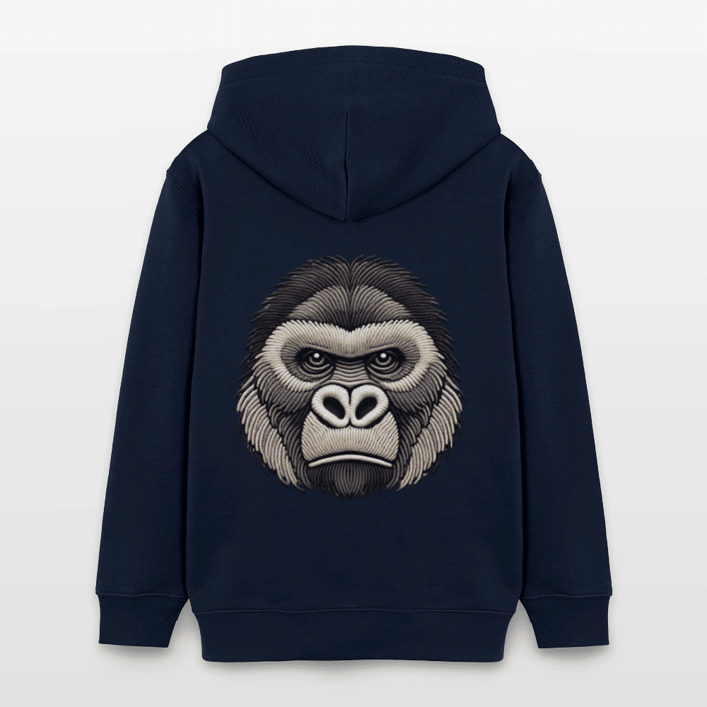 Organic Cotton Teen Hoodie (Thread Art Gorilla) - Tiny Tugz™