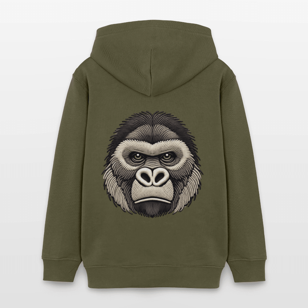 Organic Cotton Teen Hoodie (Thread Art Gorilla) - Tiny Tugz™