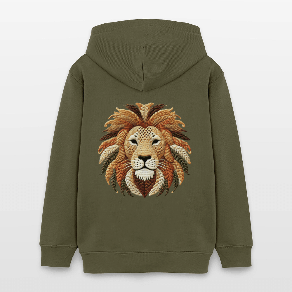 Organic Cotton Teen Hoodie (Thread Art Lion) - Tiny Tugz™