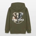 Organic Cotton Teen Hoodie (Watercolour Art Elephant) - Tiny Tugz™