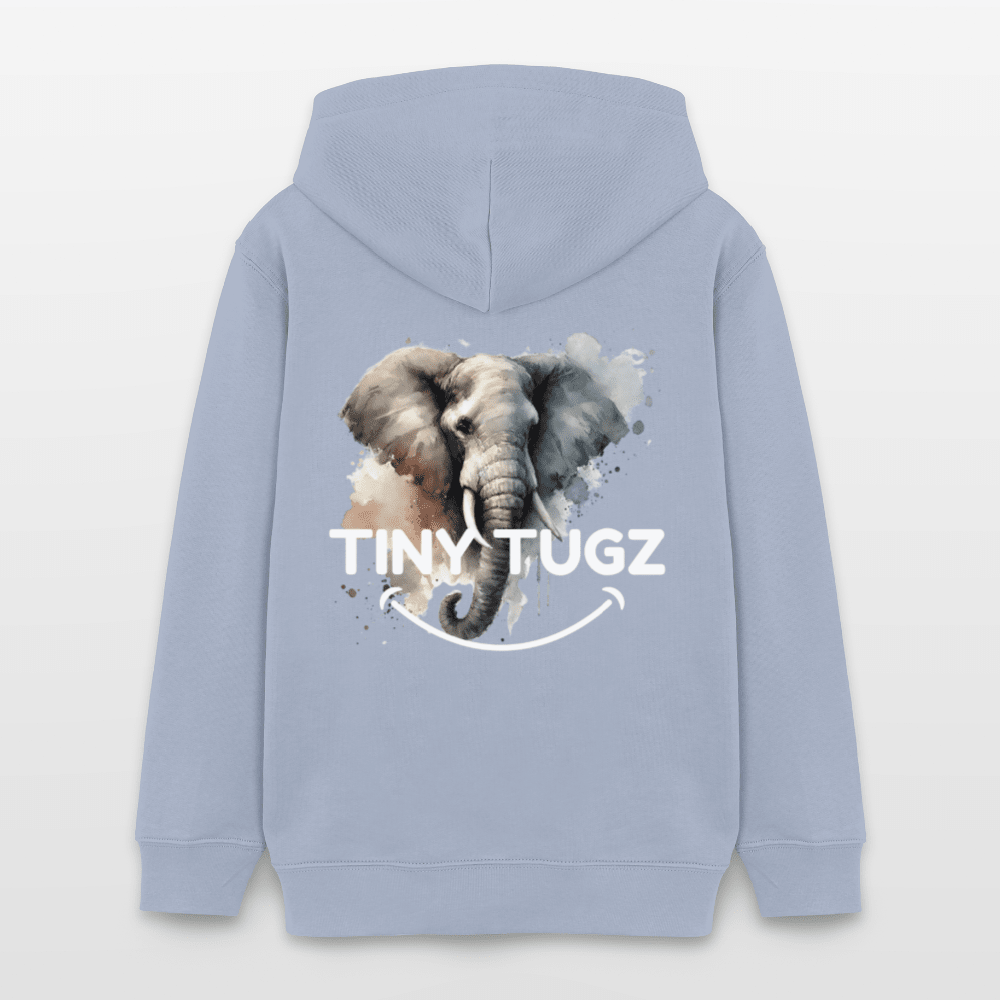 Organic Cotton Teen Hoodie (Watercolour Art Elephant) - Tiny Tugz™