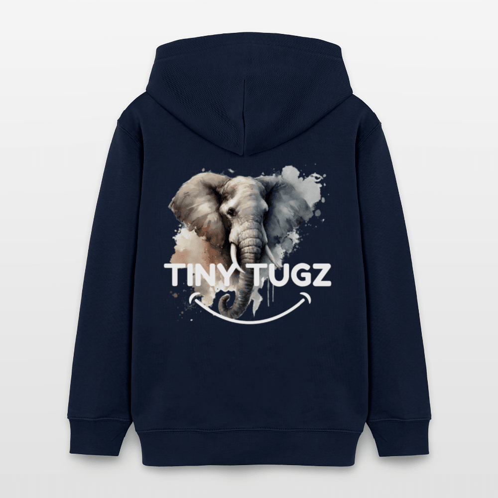 Organic Cotton Teen Hoodie (Watercolour Art Elephant) - Tiny Tugz™