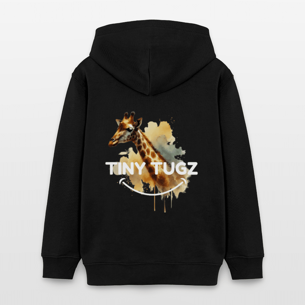 Organic Cotton Teen Hoodie (Watercolour Art Giraffe) - Tiny Tugz™