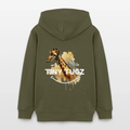 Organic Cotton Teen Hoodie (Watercolour Art Giraffe) - Tiny Tugz™