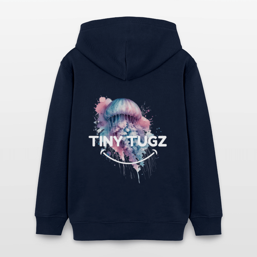 Organic Cotton Teen Hoodie (Watercolour Art Jellyfish) - Tiny Tugz™