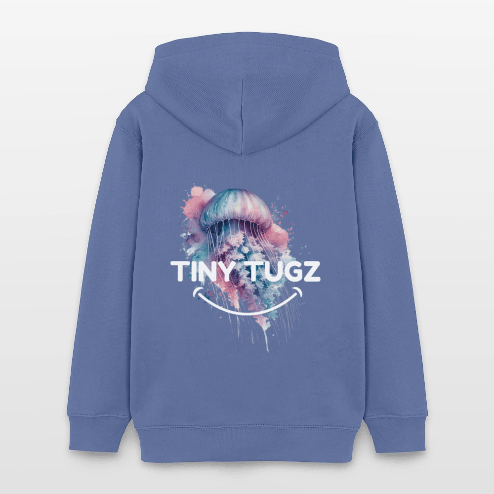 Organic Cotton Teen Hoodie (Watercolour Art Jellyfish) - Tiny Tugz™