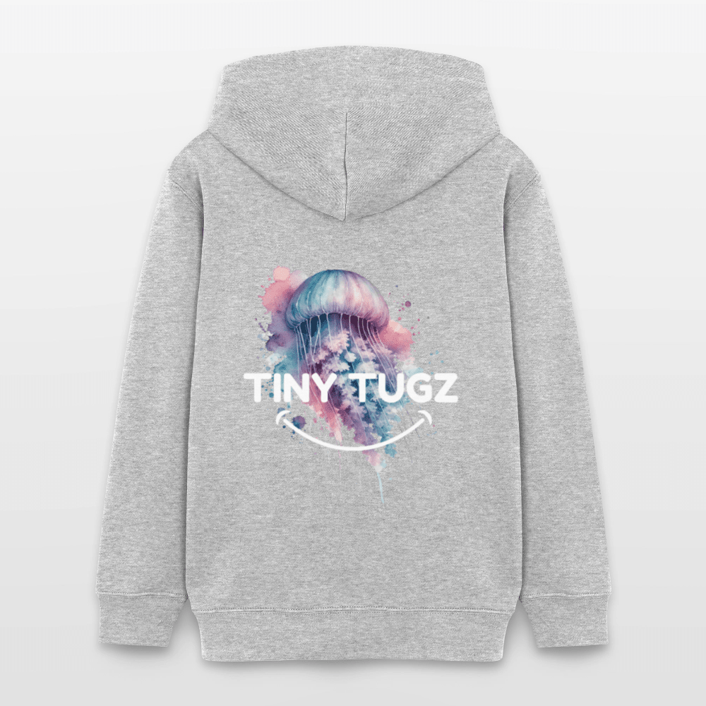 Organic Cotton Teen Hoodie (Watercolour Art Jellyfish) - Tiny Tugz™