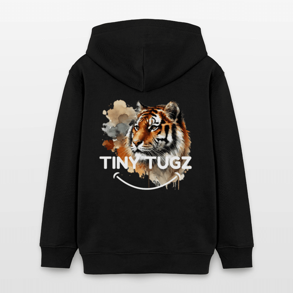 Organic Cotton Teen Hoodie (Watercolour Art Tiger) - Tiny Tugz™