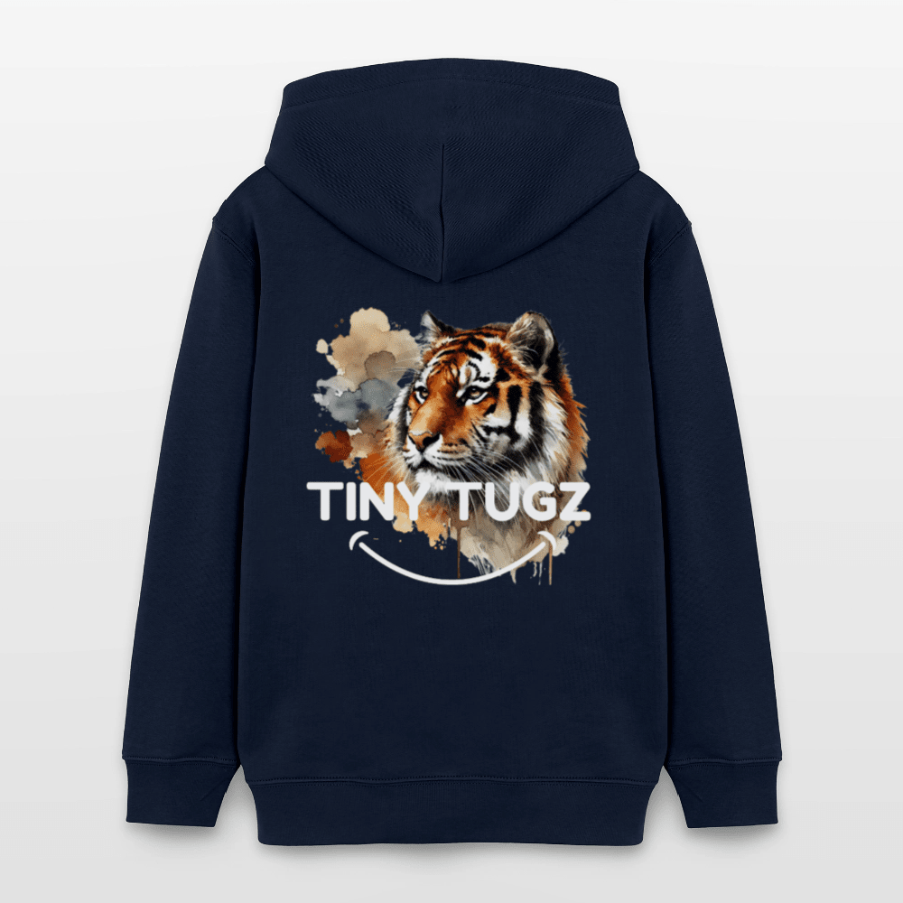 Organic Cotton Teen Hoodie (Watercolour Art Tiger) - Tiny Tugz™