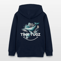 Organic Cotton Teen Hoodie (Watercolour Art Whale) - Tiny Tugz™
