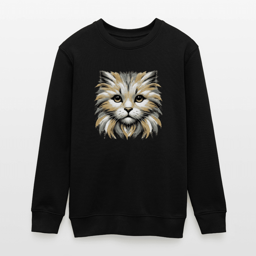 Organic Cotton Teen Sweatshirt (Canvas Art Cat) - Tiny Tugz™