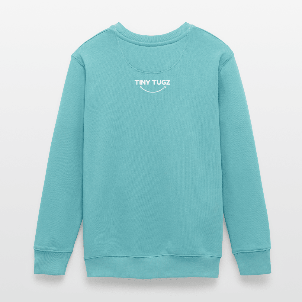Organic Cotton Teen Sweatshirt (Canvas Art Elephant) - Tiny Tugz™