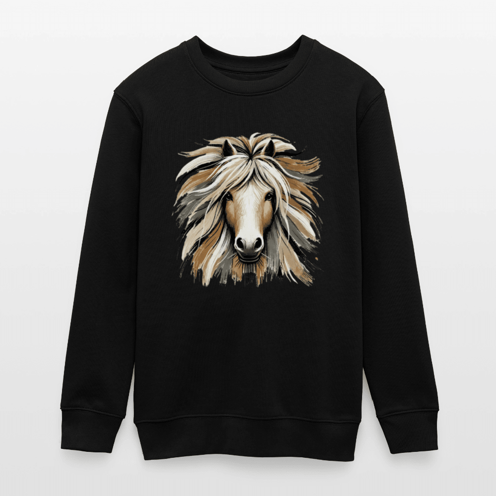 Organic Cotton Teen Sweatshirt (Canvas Art Horse) - Tiny Tugz™