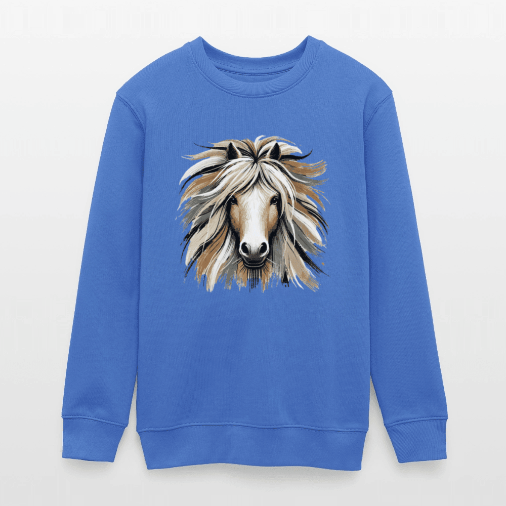 Organic Cotton Teen Sweatshirt (Canvas Art Horse) - Tiny Tugz™
