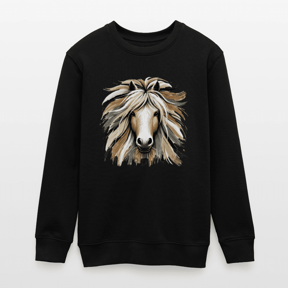 Organic Cotton Teen Sweatshirt (Canvas Art Horse) - Tiny Tugz™