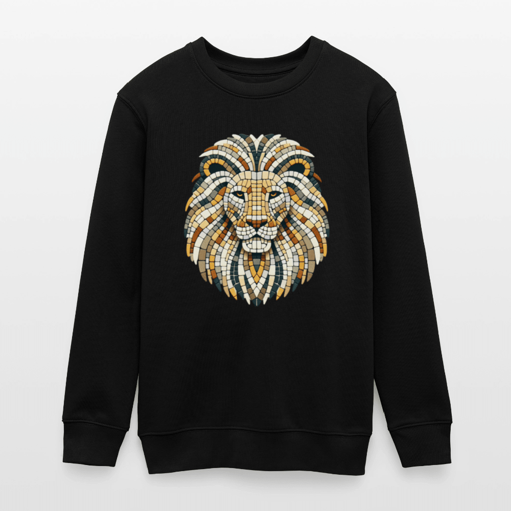 Organic Cotton Teen Sweatshirt (Mosaic Art Lion) - Tiny Tugz™