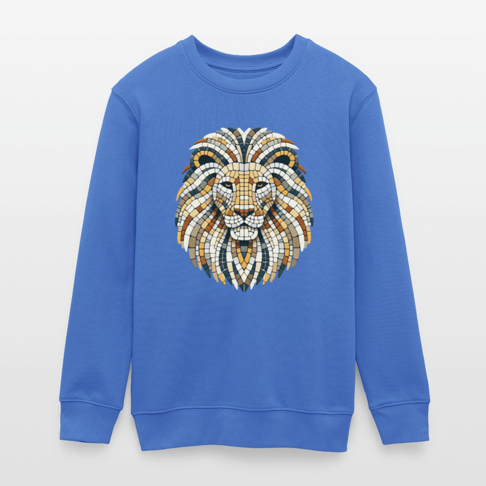 Organic Cotton Teen Sweatshirt (Mosaic Art Lion) - Tiny Tugz™