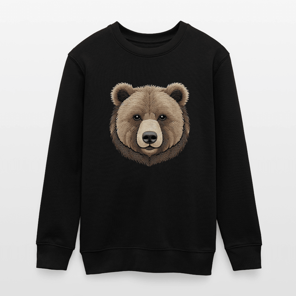 Organic Cotton Teen Sweatshirt (Thread Art Bear) - Tiny Tugz™
