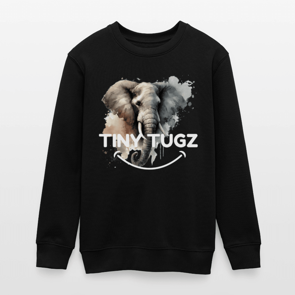 Organic Cotton Teen Sweatshirt (Watercolour Art Elephant) - Tiny Tugz™