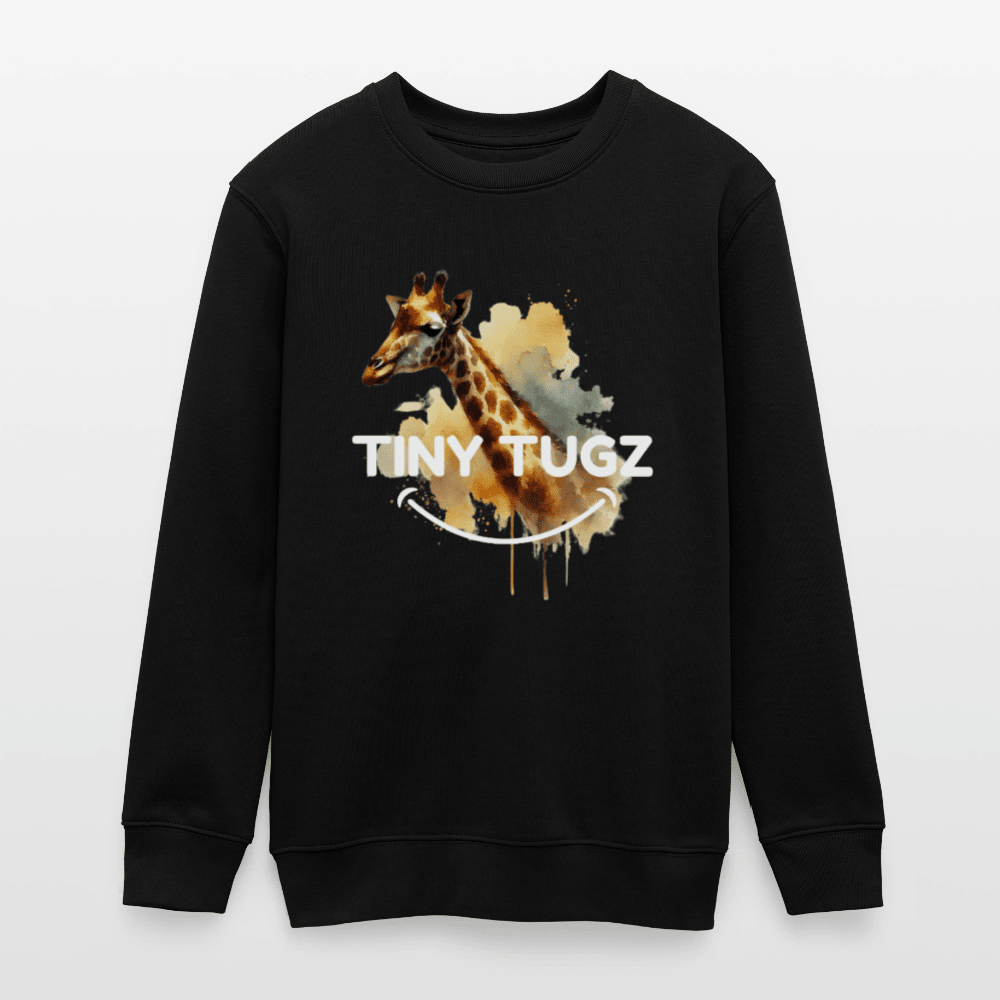 Organic Cotton Teen Sweatshirt (Watercolour Art Giraffe) - Tiny Tugz™