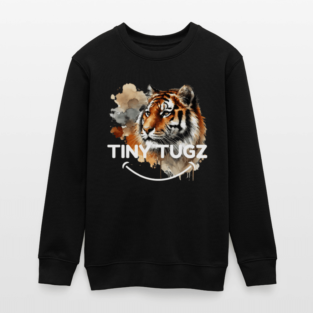 Organic Cotton Teen Sweatshirt (Watercolour Art Tiger) - Tiny Tugz™