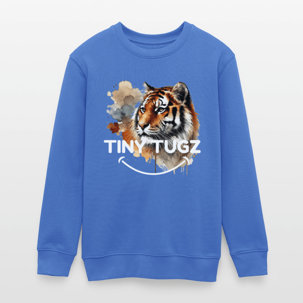 Organic Cotton Teen Sweatshirt (Watercolour Art Tiger) - Tiny Tugz™
