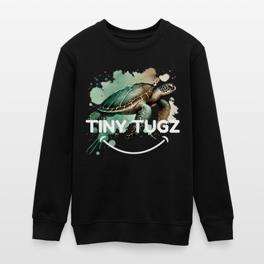 Organic Cotton Teen Sweatshirt (Watercolour Art Turtle) - Tiny Tugz™