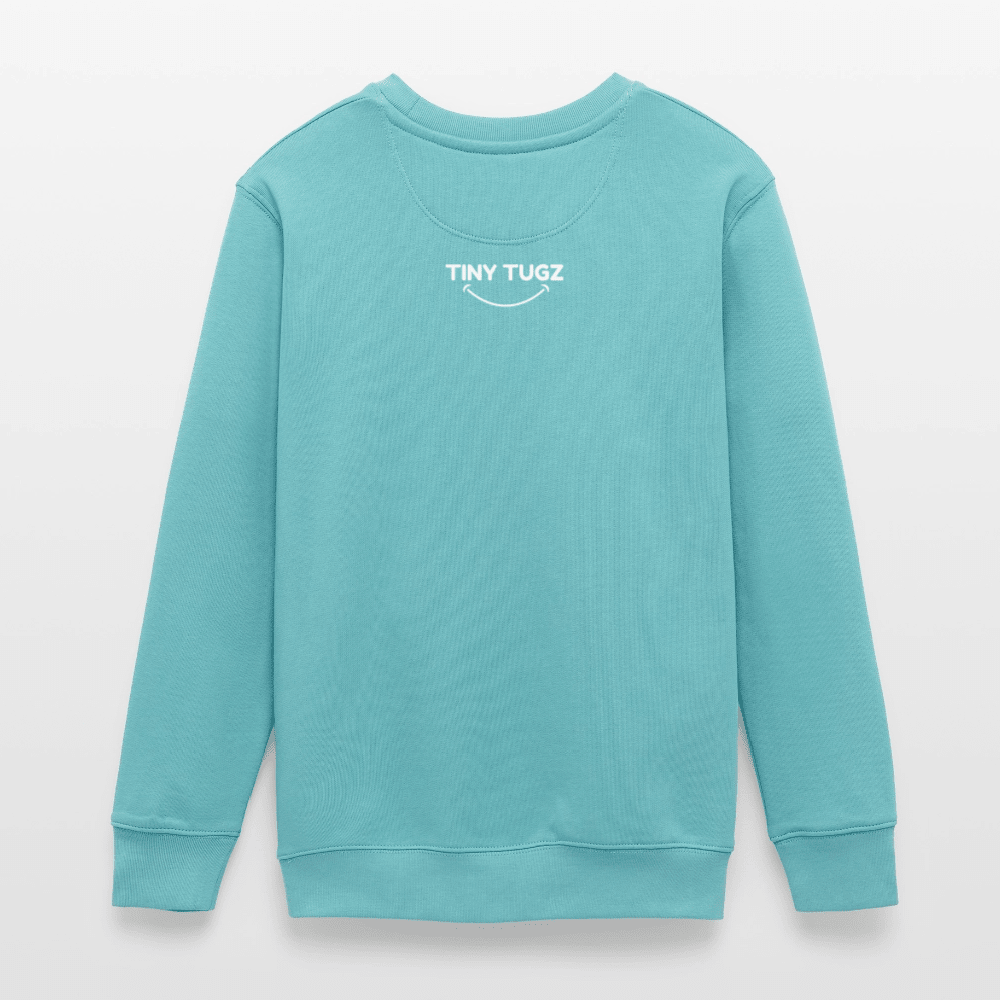 Organic Cotton Teen Sweatshirt (Watercolour Art Whale) - Tiny Tugz™