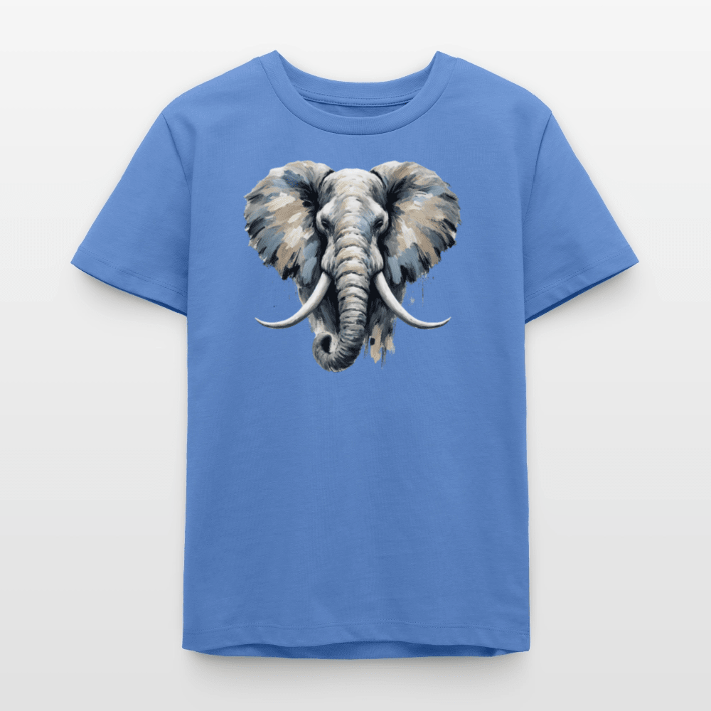Organic Cotton Teen T-Shirt (Canvas Art Elephant) - Tiny Tugz™