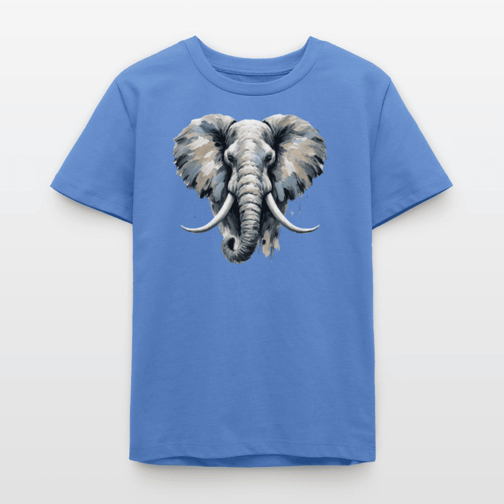 Organic Cotton Teen T-Shirt (Canvas Art Elephant) - Tiny Tugz™