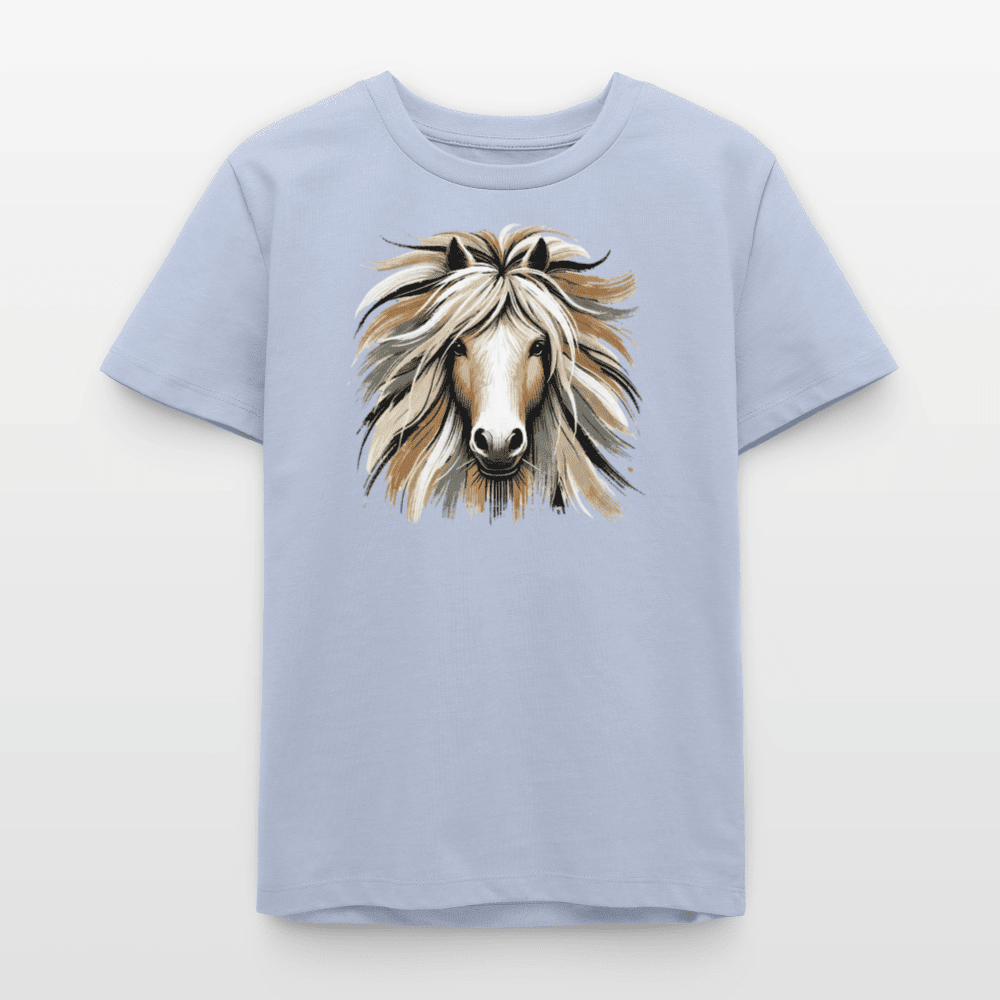 Organic Cotton Teen T-Shirt (Canvas Art Horse) - Tiny Tugz™