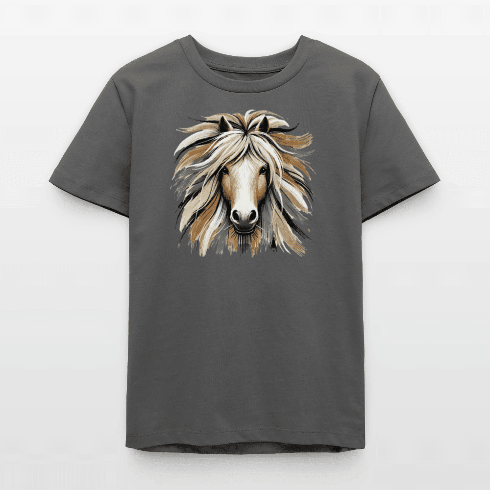Organic Cotton Teen T-Shirt (Canvas Art Horse) - Tiny Tugz™