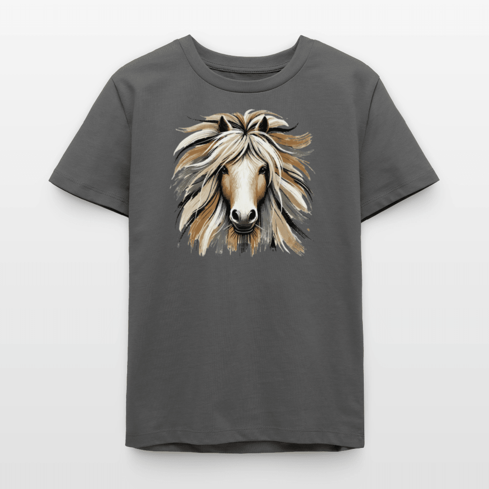 Organic Cotton Teen T-Shirt (Canvas Art Horse) - Tiny Tugz™