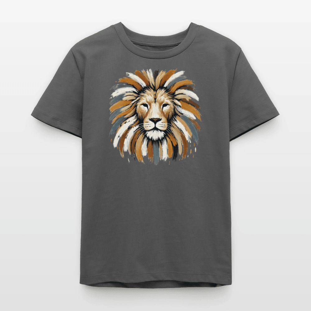 Organic Cotton Teen T-Shirt (Canvas Art Lion) - Tiny Tugz™