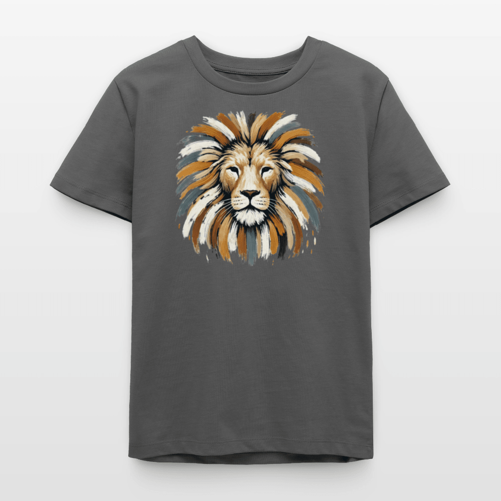 Organic Cotton Teen T-Shirt (Canvas Art Lion) - Tiny Tugz™