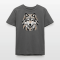 Organic Cotton Teen T-Shirt (Canvas Art Wolf) - Tiny Tugz™
