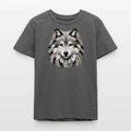 Organic Cotton Teen T-Shirt (Canvas Art Wolf) - Tiny Tugz™