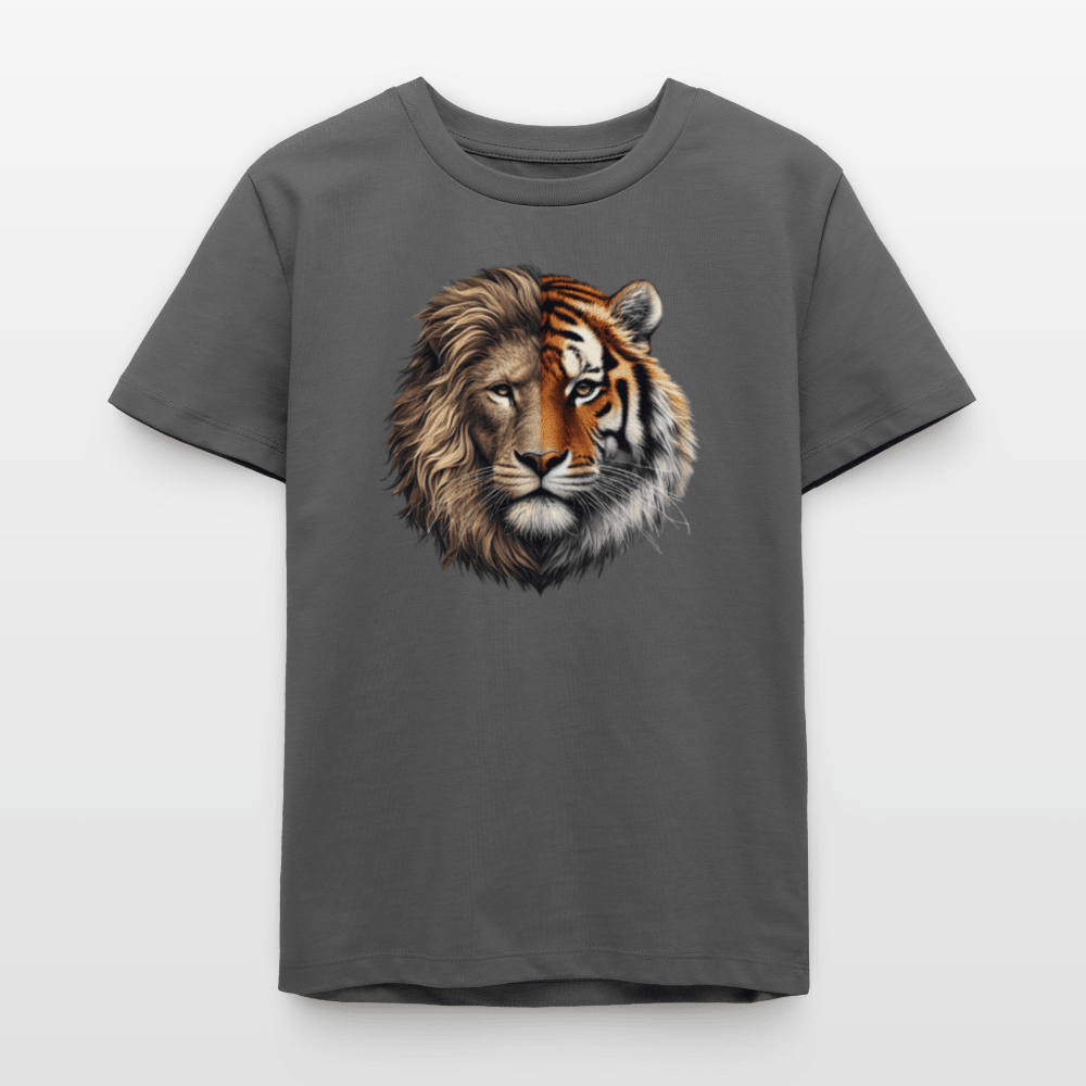 Organic Cotton Teen T-Shirt (Lion & Tiger Fusion) - Tiny Tugz™