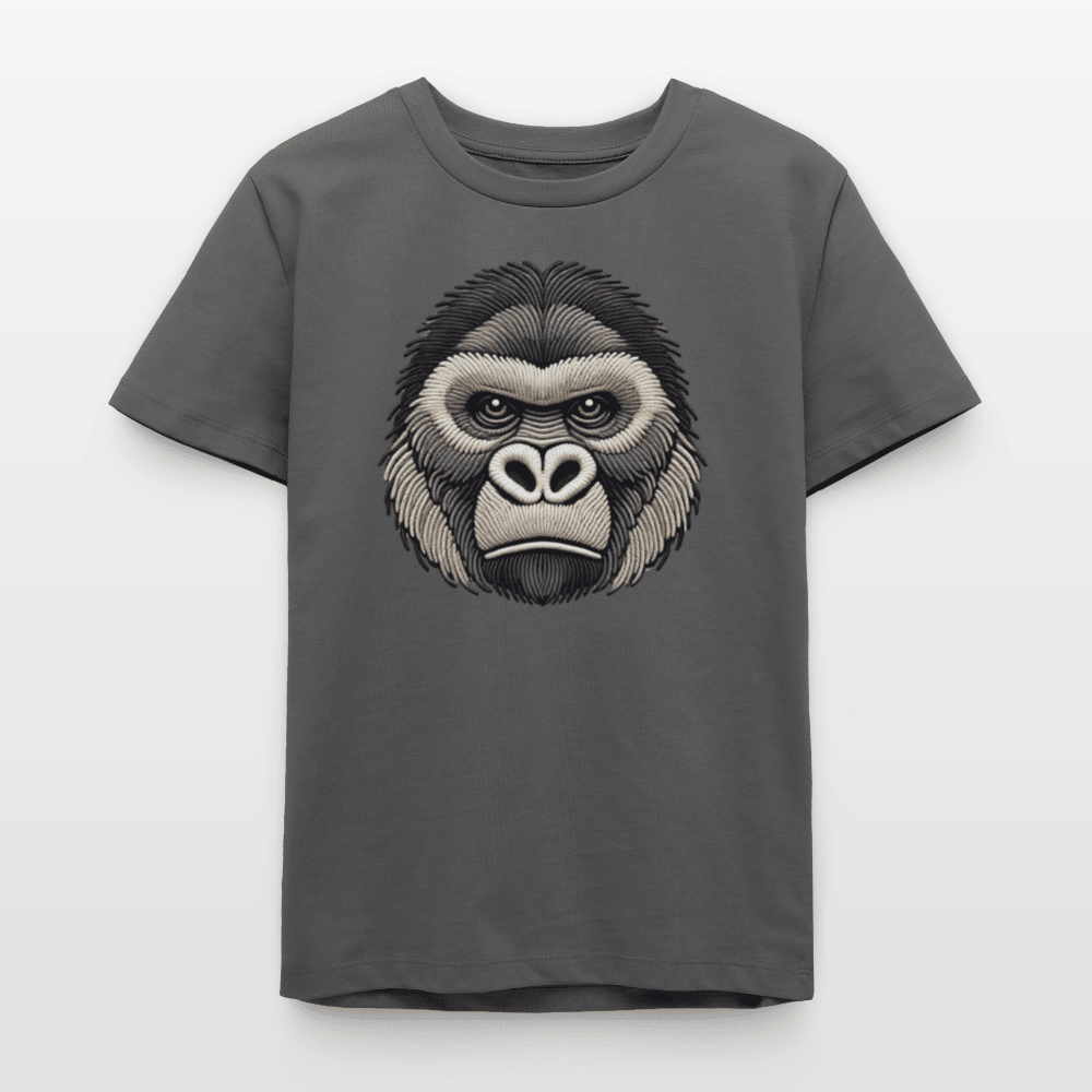 Organic Cotton Teen T-Shirt (Thread Art Gorilla) - Tiny Tugz™
