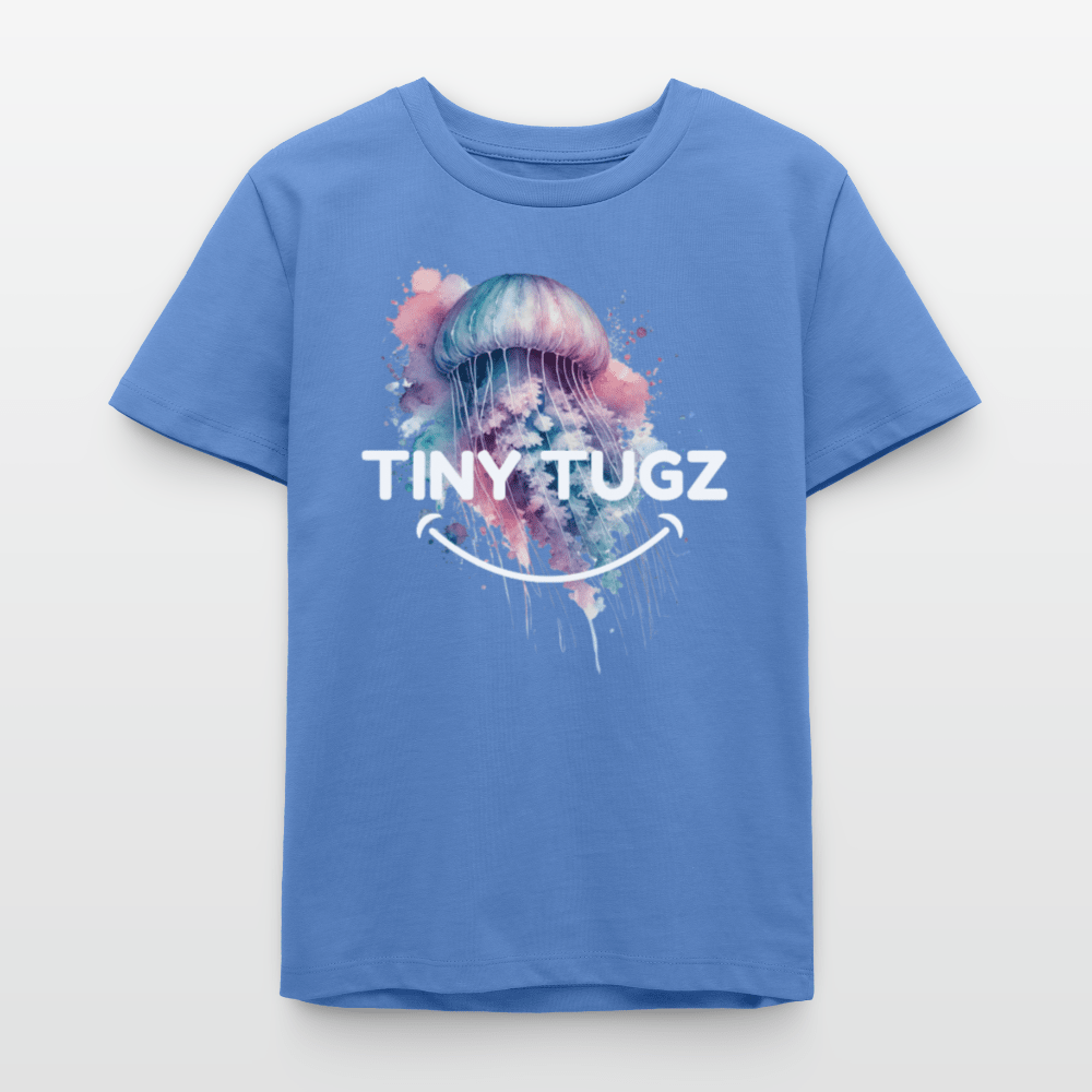 Organic Cotton Teen T-Shirt (Watercolour Art Jellyfish) - Tiny Tugz™