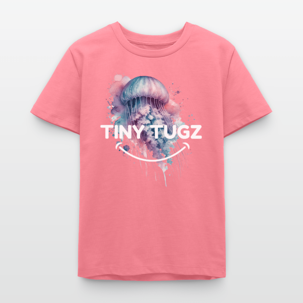 Organic Cotton Teen T-Shirt (Watercolour Art Jellyfish) - Tiny Tugz™